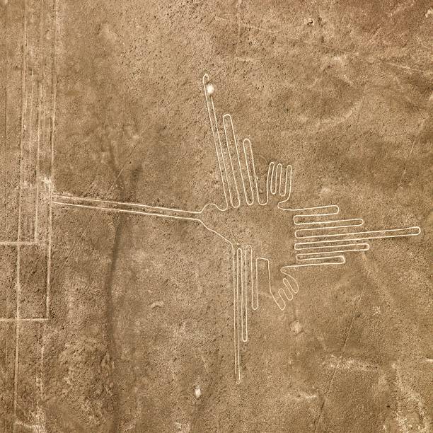 istock Hummingbird geoglyph Nazca mysterious geoglyphs 1182529761