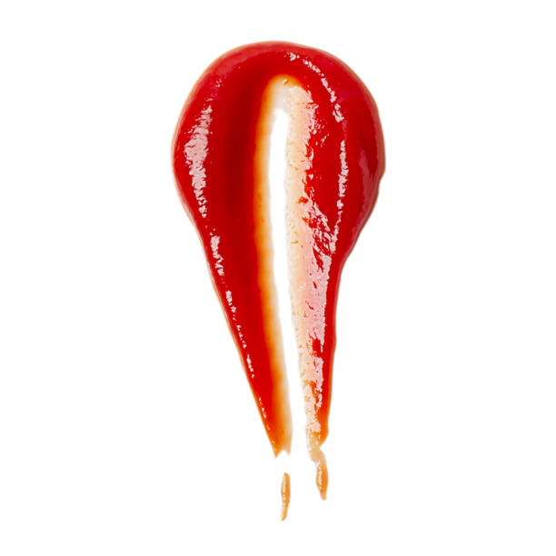 istock Spicy Ketchup sauce isolated on white background 1182529802