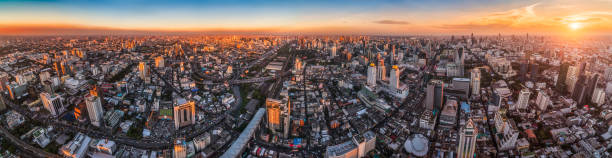 istock Bangkok Cityscape at Sunset 1182531518