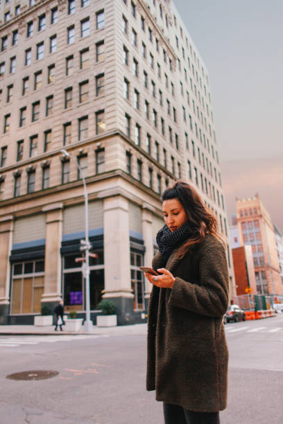 istock searching for a ride share in Manhattan, NYC 1182533609
