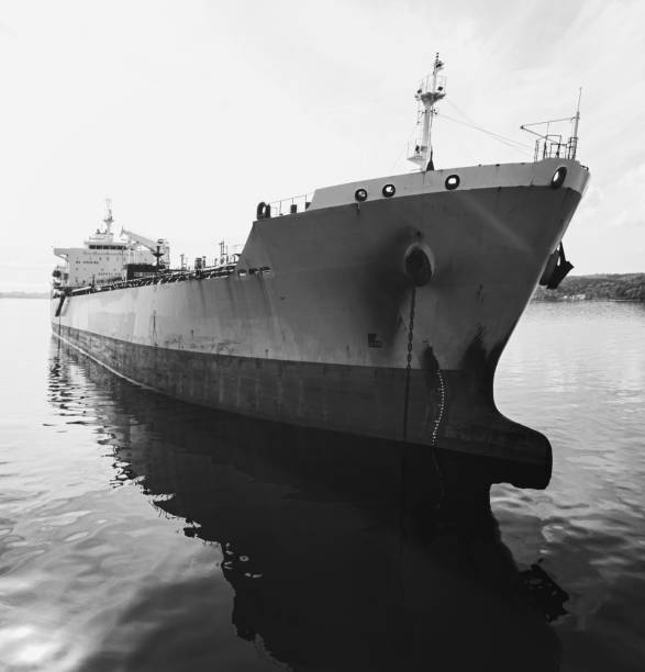 istock Anchored Oil Tanker 1182534645