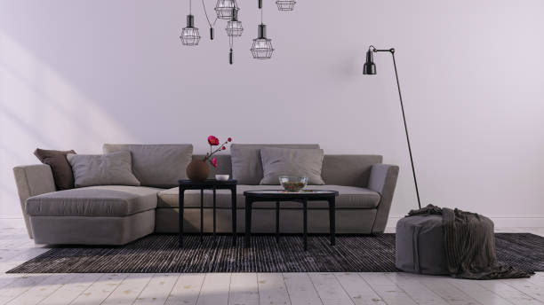 istock Decorative background for home, office and hotel. Modern interior design 1182534766