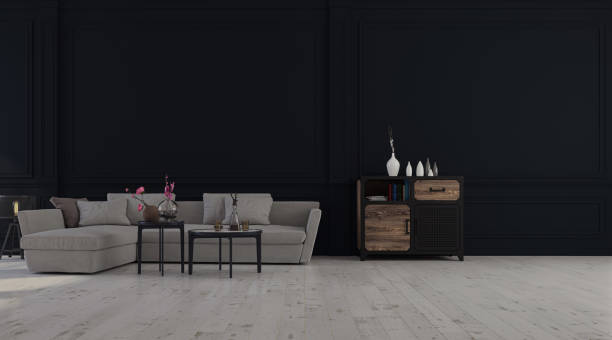 istock Decorative background for home, office and hotel. Modern interior design 1182534771