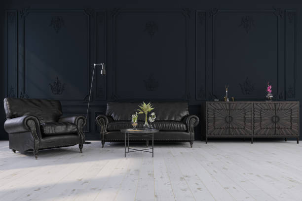 istock Decorative background for home, office and hotel. Modern interior design 1182534823