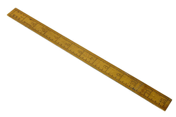 istock Old Wooden Ruler 118253858