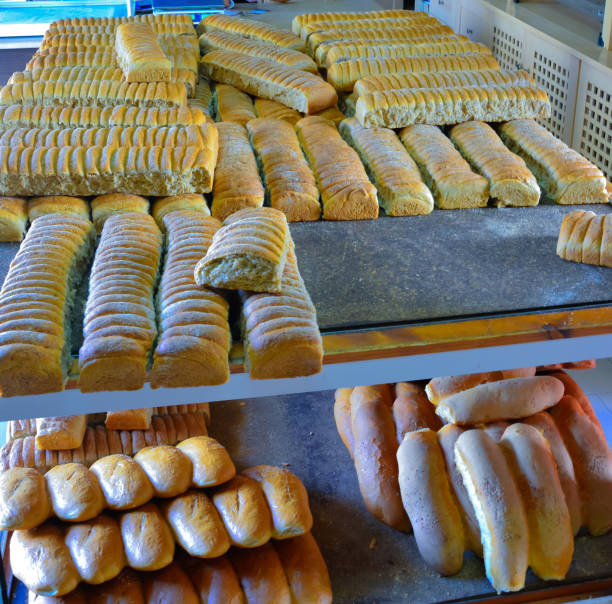 istock Bread at bakery near Spili Crete 1182538832