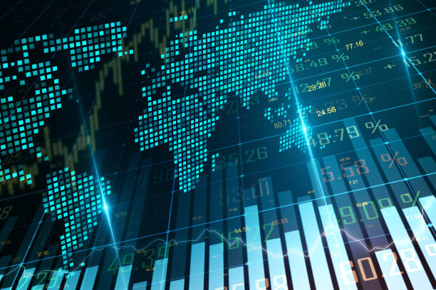 istock Global business and economy concept 1182538921