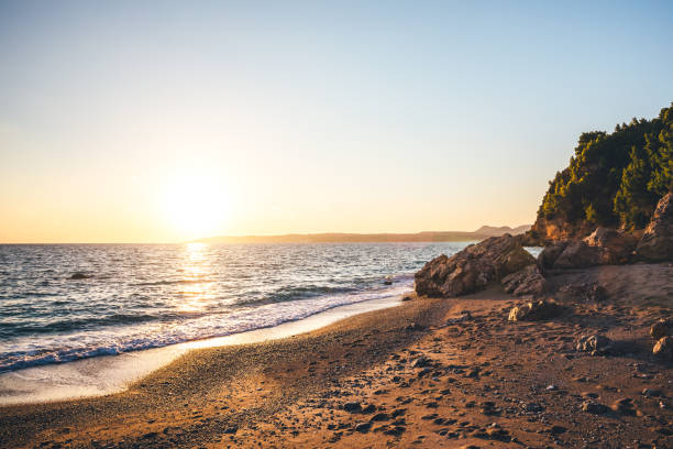 istock Remote Beach In Kefalonia 1182549263