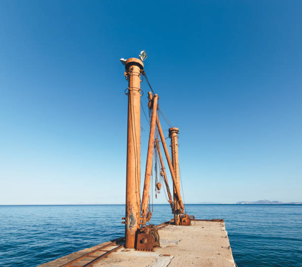 Old port in Moutsouna village (Naxos island, Greece).