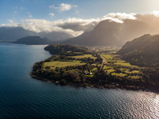 Ranco Lake in southern Chile