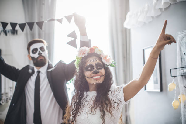 istock Halloween home decoration 1182553174