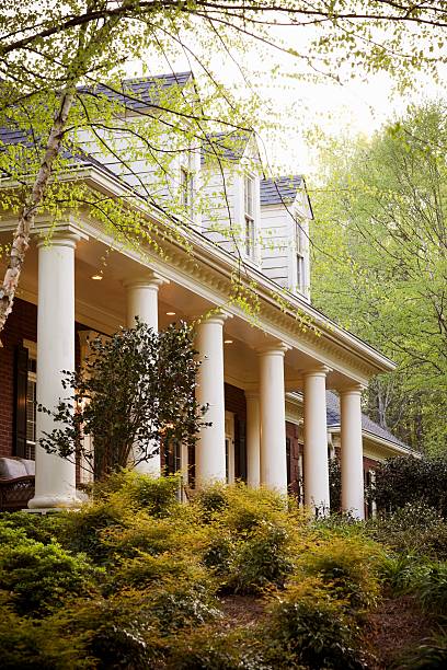 istock Exterior of House with Columns 118256005