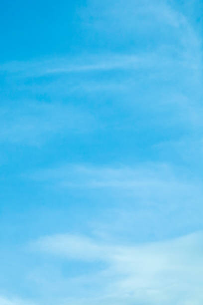istock blue sky and tinny white clouds background and texture 1182565427
