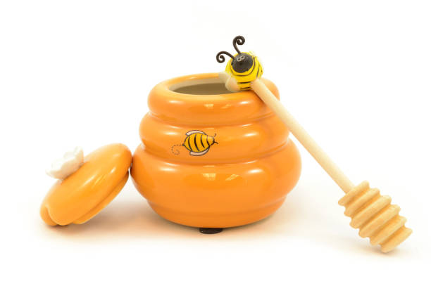 istock Honey Pot and Drizzler 1182566457