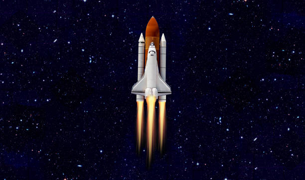 istock Space shuttle. Elements of this image furnished by NASA 1182580335
