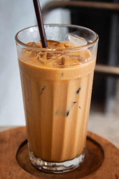 istock Iced coffee in coffee shop 1182586285