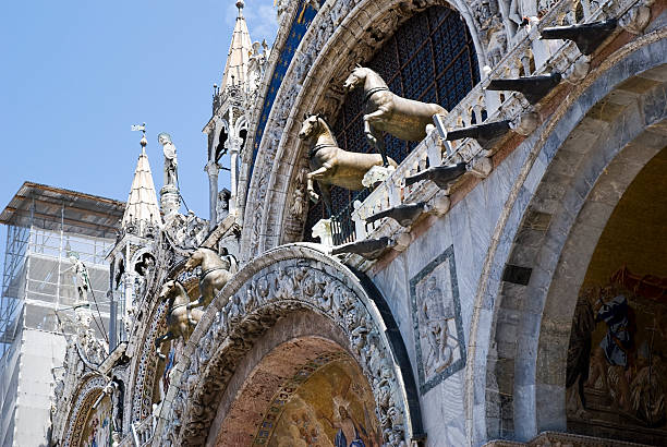 istock horse in  St Mark's Basilica 118259161