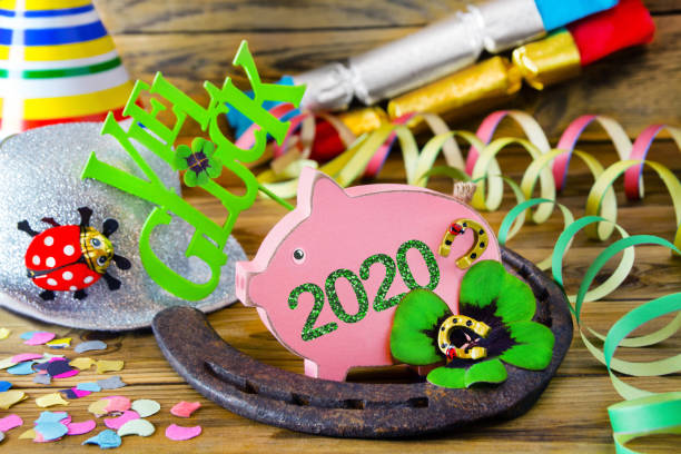 istock German Good Luck sign and decoration 1182601014