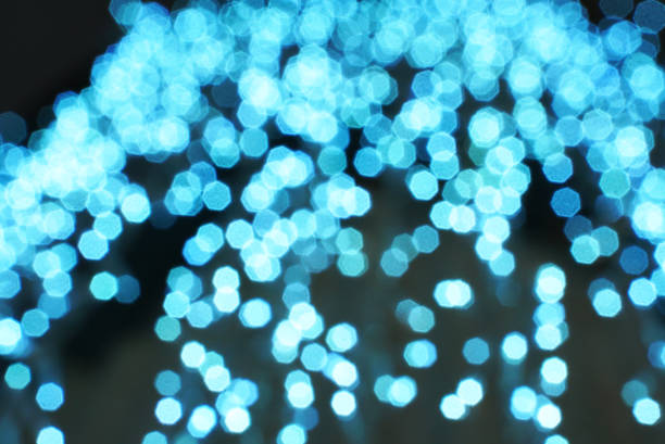 istock Abstract bokeh street night light background 1182603571