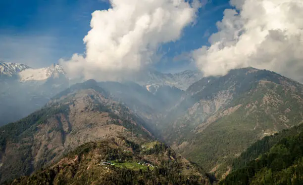 Dhauladhar Mountain Range, Naddi, Mcleodganj, India