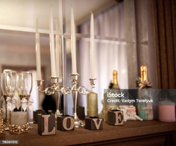 Wedding Decoration Stock Photo - Download Image Now - Architectural Column, Arrangement, Banquet