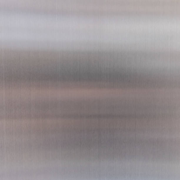 istock Closed up shiny aluminium texture. 1182613591