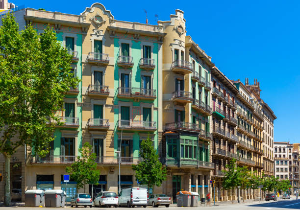 istock Eixample district - most beautiful area of Barcelona. Spain 1182616192