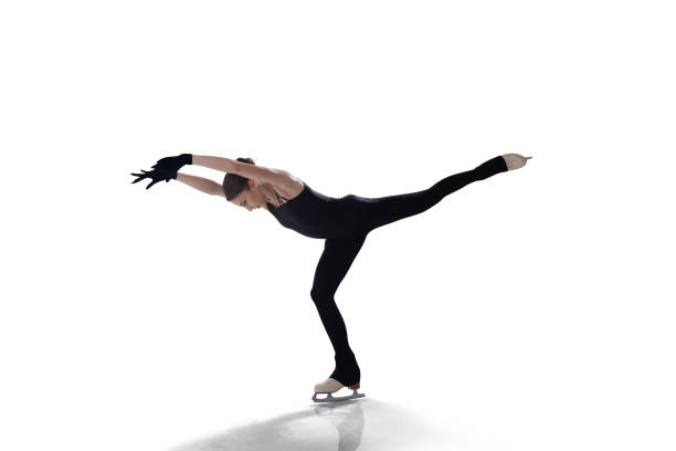 istock Figure skating girl. 1182619552