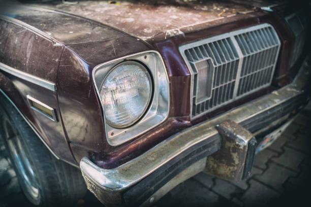 istock Decaying Old American Car 1182622659
