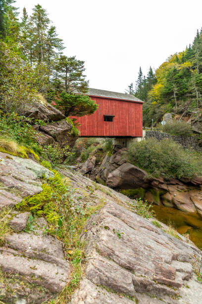 istock Point Wolfe Covered Bridge in New Brunswick, Canada 1182625273