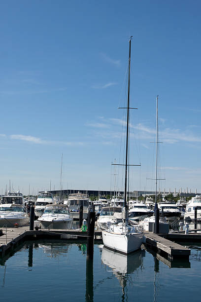 istock Burnham Park Yacht Harbor Chicago 118262683