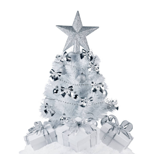 istock Christmas tree and gifts 1182632063
