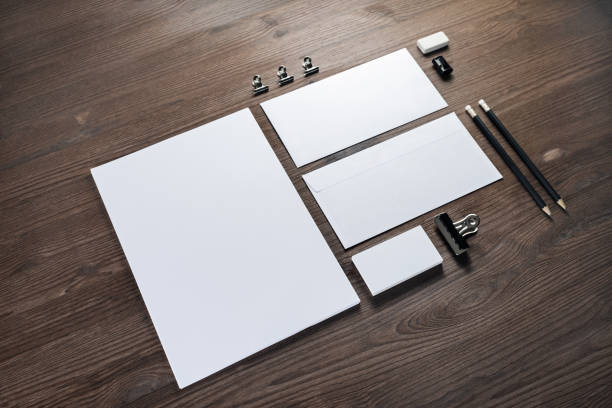 istock Blank corporate stationery 1182637247
