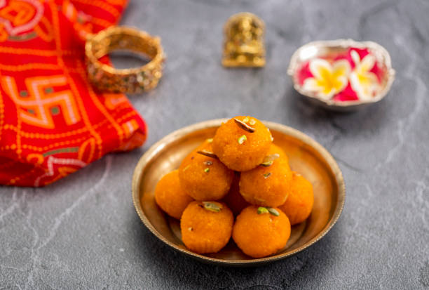 istock Motichoor Laddoo or Laddu 1182640713