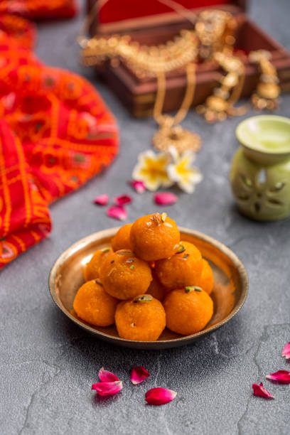 istock Motichoor Laddoo or Laddu 1182641844
