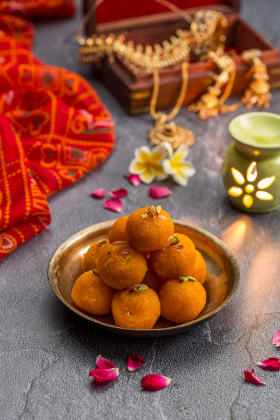 istock Motichoor Laddoo or Laddu 1182641954