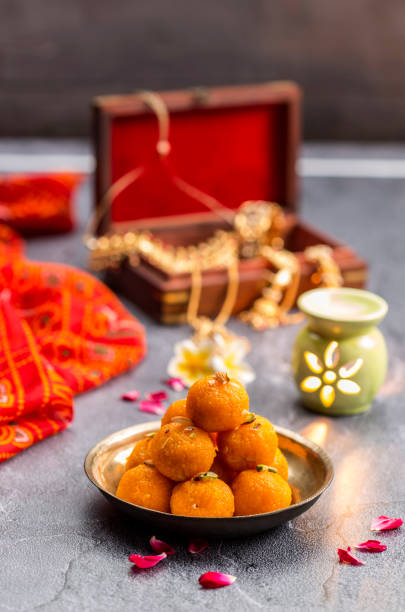 istock Motichoor Laddoo or Laddu 1182642006