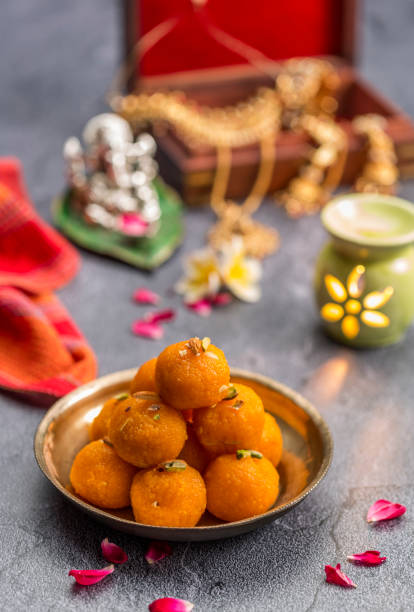 istock Motichoor Laddoo or Laddu 1182642148