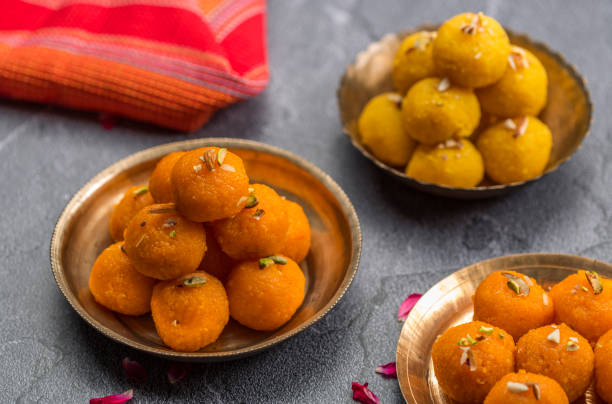 istock Motichoor Laddoo or Laddu 1182643085