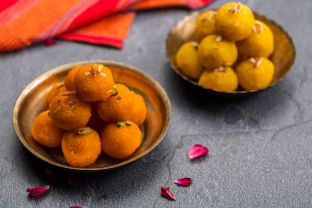 istock Motichoor Laddoo or Laddu 1182643689