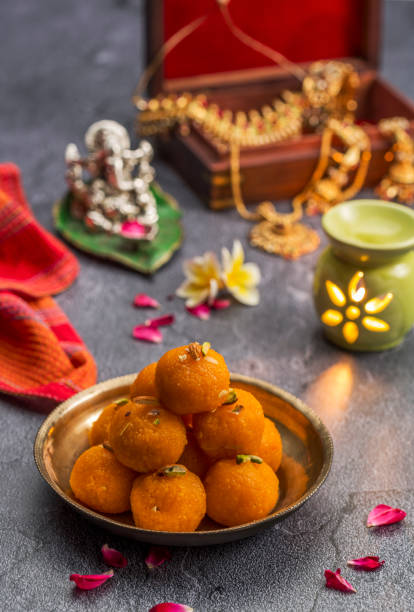 istock Motichoor Laddoo or Laddu 1182644447
