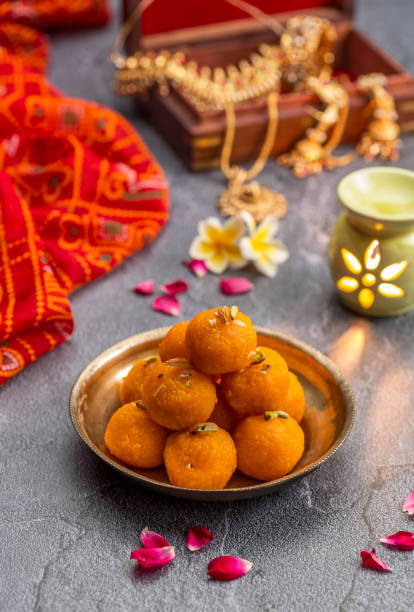 istock Motichoor Laddoo or Laddu 1182644684