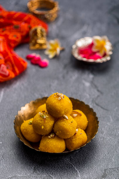 istock Motichoor Laddoo or Laddu 1182645786