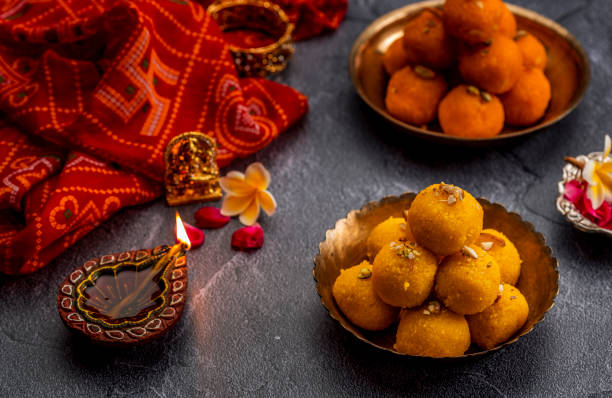 istock Motichoor Laddoo or Laddu 1182646104