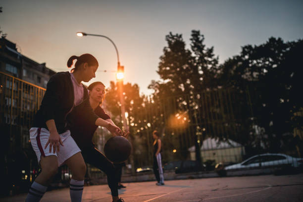 istock Women's basketball 1182646320