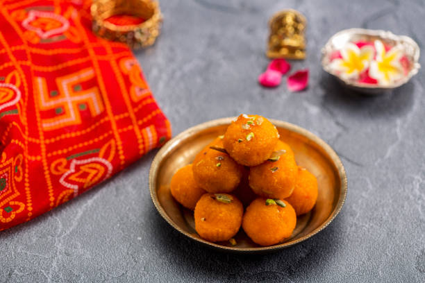 istock Motichoor Laddoo or Laddu 1182646452