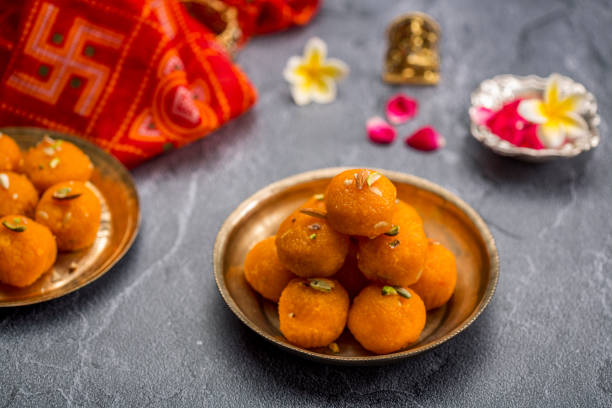 istock Motichoor Laddoo or Laddu 1182646750