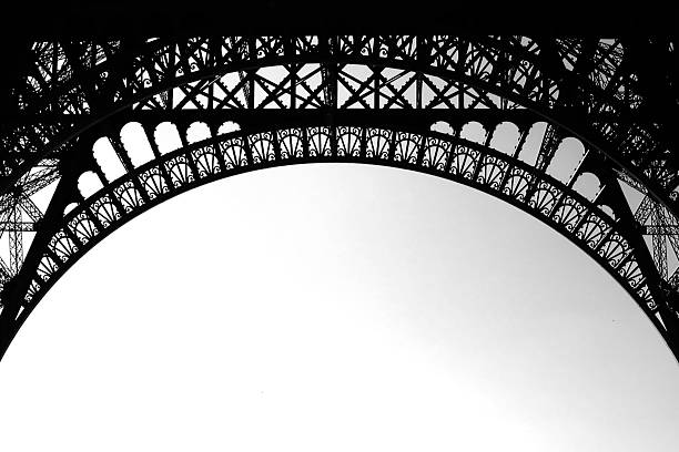 Torre Eiffel Frame - foto stock