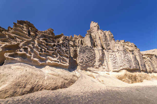 istock Canyon mountains on Vlychada beach on a sunny summer day. 1182667491