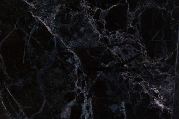 istock Black marble natural pattern for background, abstract black and white 1182669308